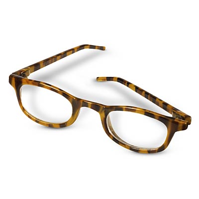 american doll with glasses