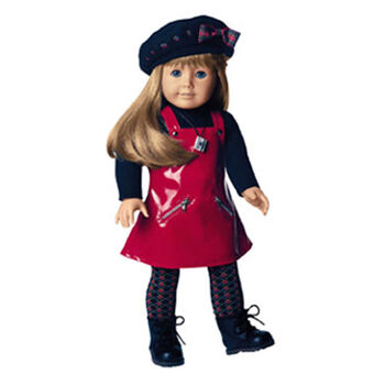 Red Vinyl Jumper Outfit, American Girl Wiki