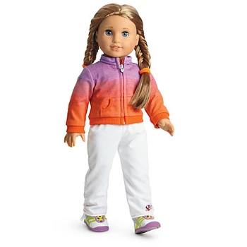 McKenna's Warm-Up Outfit.