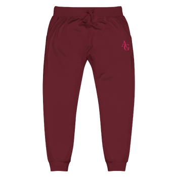BurgundyFleeceSweatpants