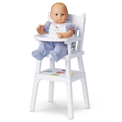 american doll high chair