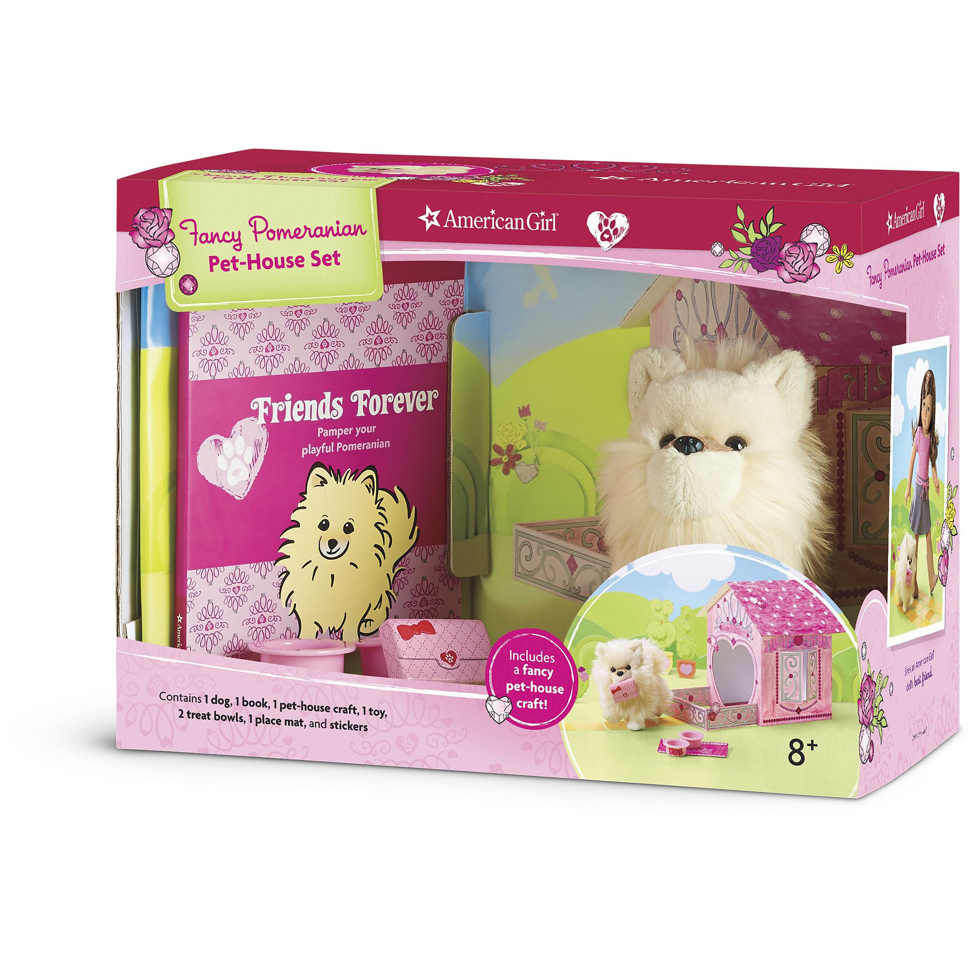 american girl pet set