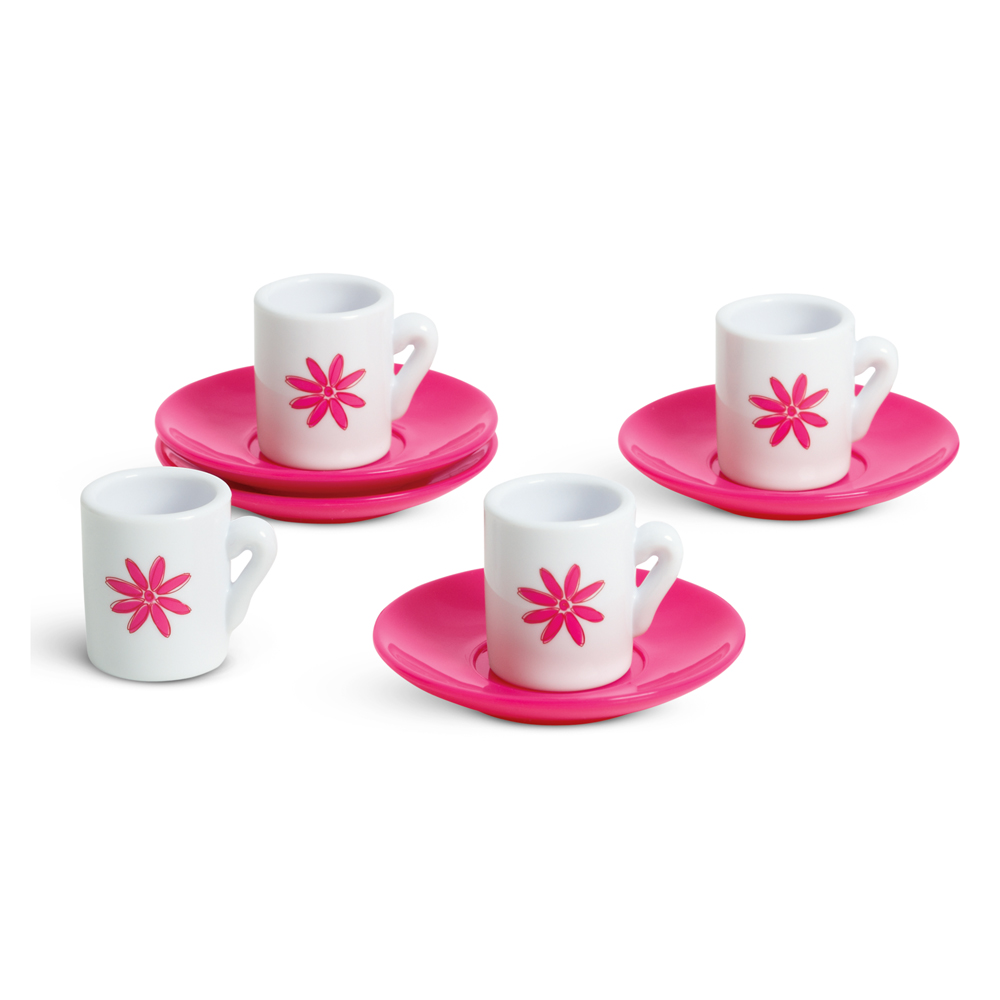 Pink Miss America Cup And Saucer Set