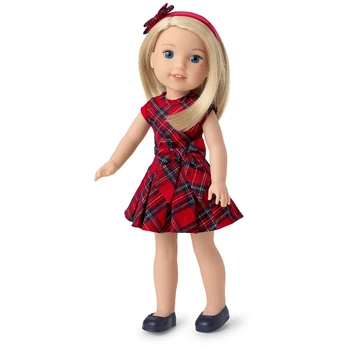 PrettyPlaidChristmasDress WW