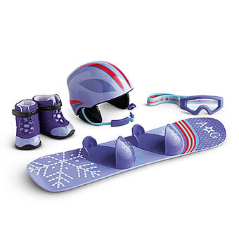 american girl doll snowboard