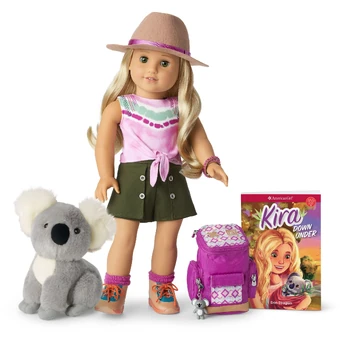 Set Sauvetage Animaux American Girl – Kira – Pour Poupées 18 Pouces – Neuf Boîte