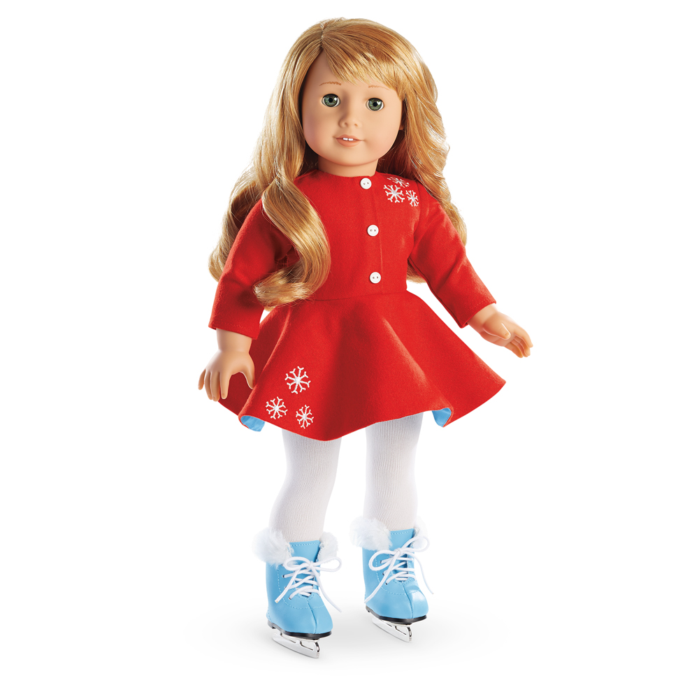 American girl sale ice skating set