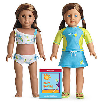american girl doll swimming suits