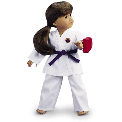 american girl karate outfit