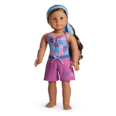 american girl doll swimsuits