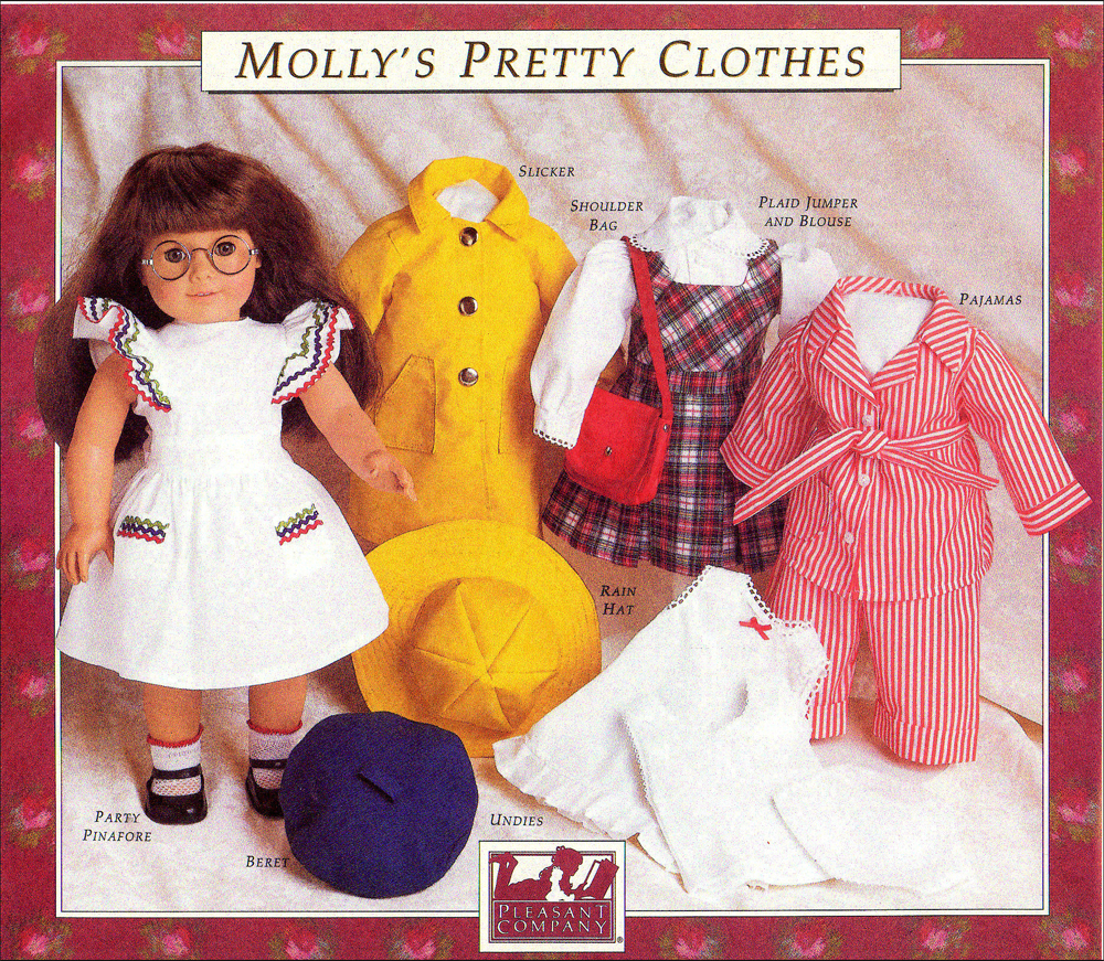 American girl doll sales molly clothes