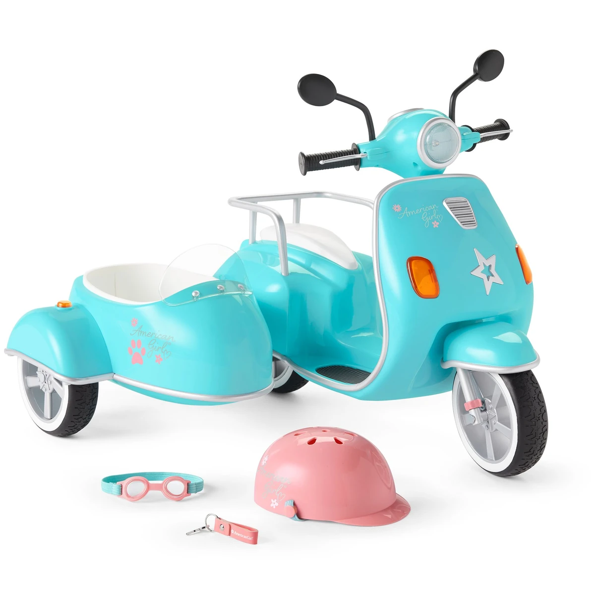 True Blue Scooter and Sidecar American Girl Wiki Fandom