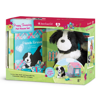 Preppy Sheepdog Pet-House Set