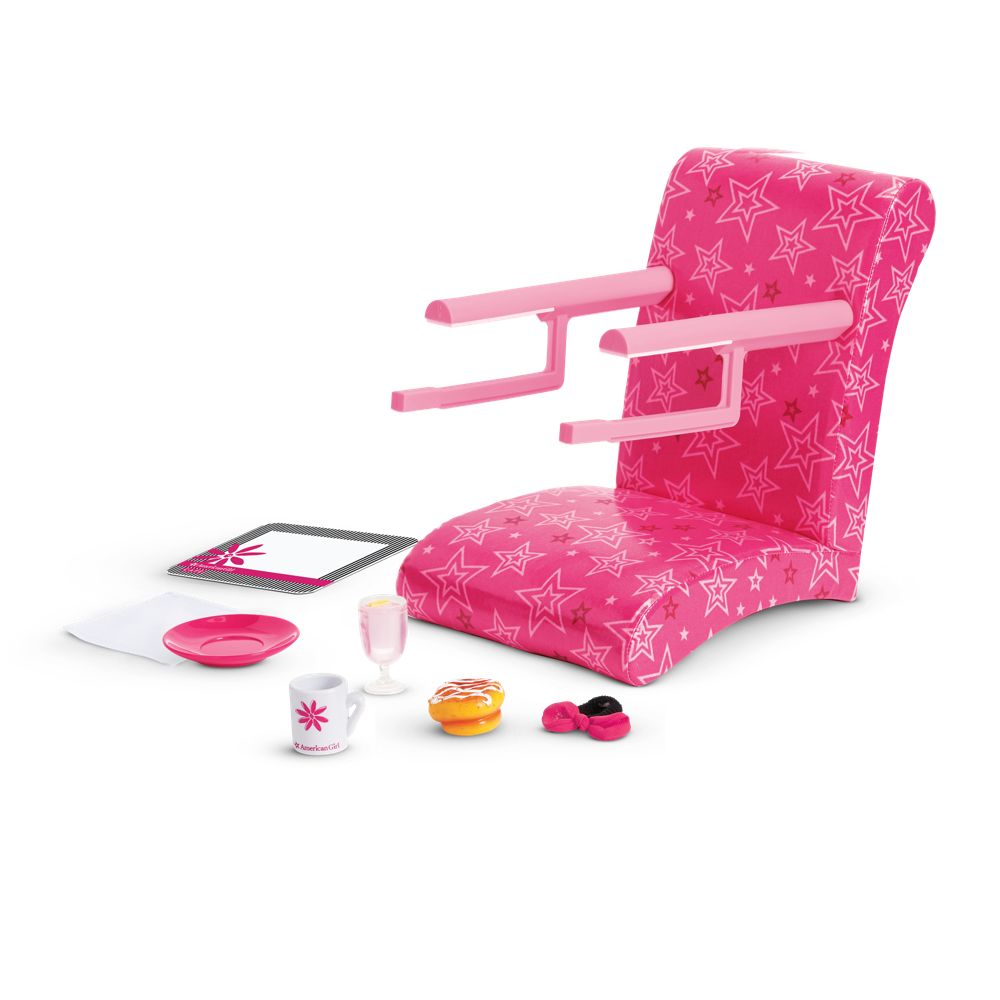 American girl chair that attaches hot sale to table