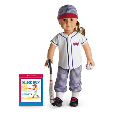 American girl sales baseball outfit