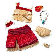 Outfit pieces included with Moana.