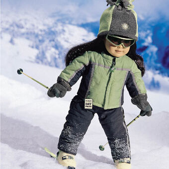 american girl doll ski outfit