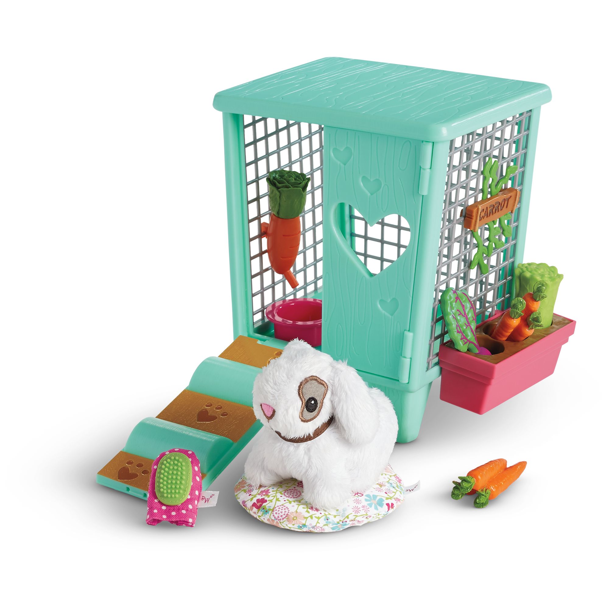 American girl discount rabbit hutch