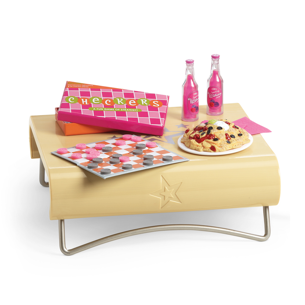 american girl doll table