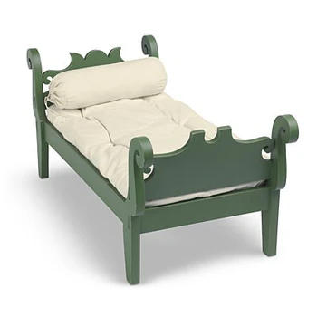 The Sleigh Bed.