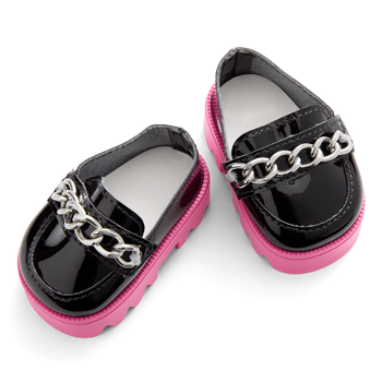 FuchsiaFlairPlatformLoafers