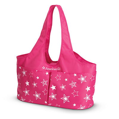 american girl two doll tote