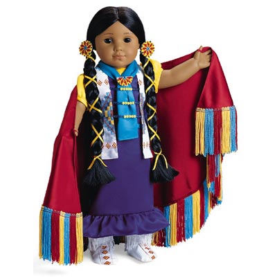 Kaya 18" American Girl Doll Retired Fancy Shawl Outfit of Today Blouse ONLY 