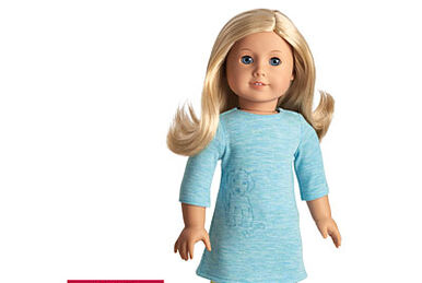 American girl blue sea dress hotsell