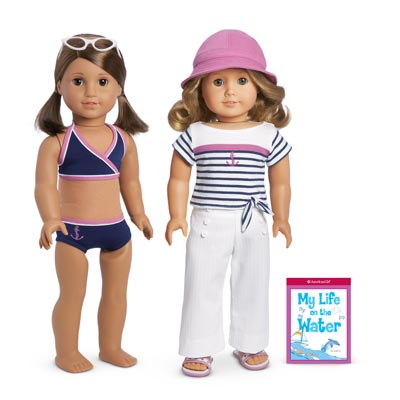 American girl outlet beach outfit