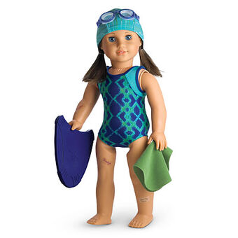 american girl doll swimsuit