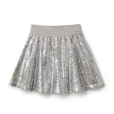 SilverSparkleSkirt kids