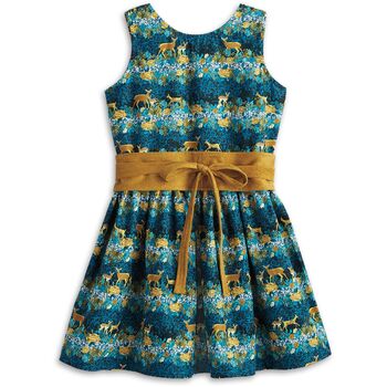 KayaDeerPrintDress