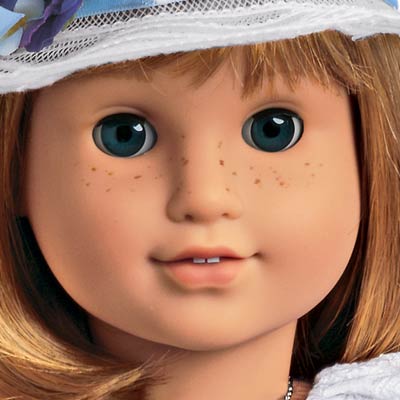 american girl doll with freckles