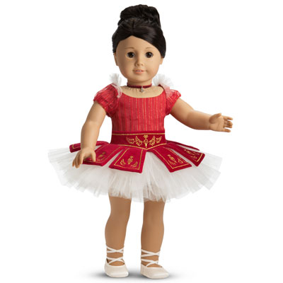 american girl ombre ballet outfit