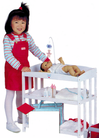 Baby doll changing table cheap