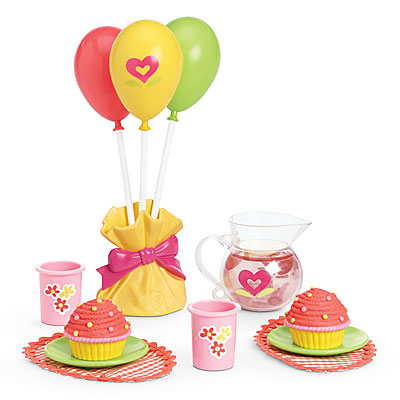 american girl doll birthday set