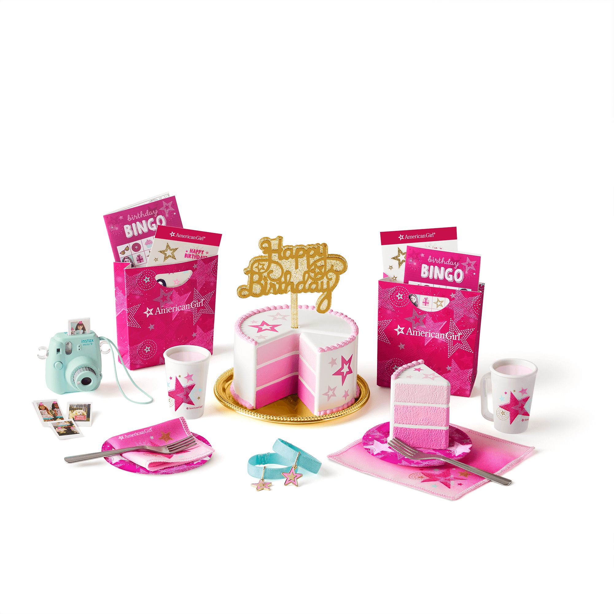 american girl milkshake set