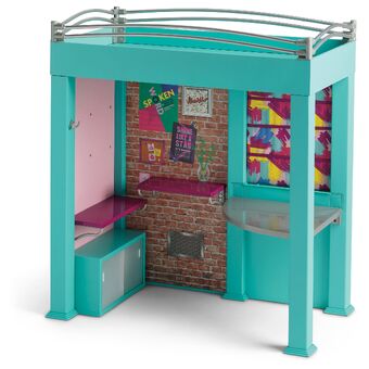 american girl gabriela loft bed