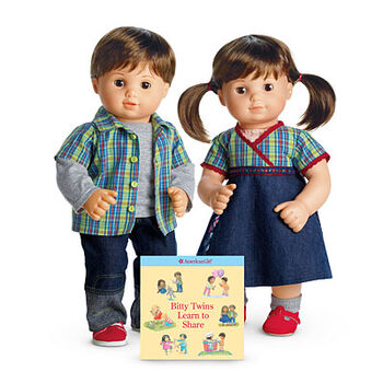 American girl bitty baby shop with hair