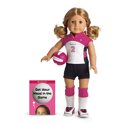 American girl doll sales volleyball outfit