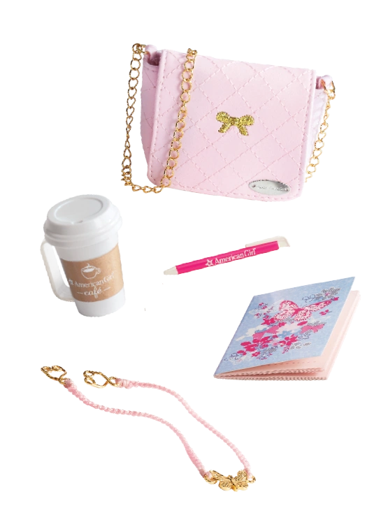 american girl doll wallet