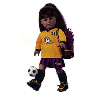 american girl doll soccer outfit