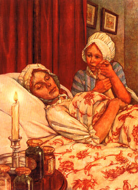 Felicity tries to comfort Mother.