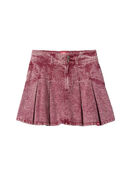 The red Gap Pleated Denim Skirt for children.