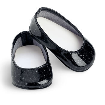 SparklyBlackFlats