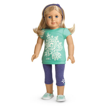 american girl tropical bloom outfit