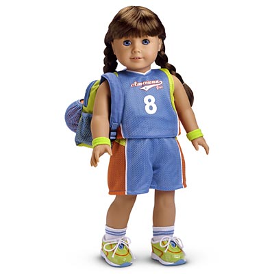 American girl on sale julie basketball outfit