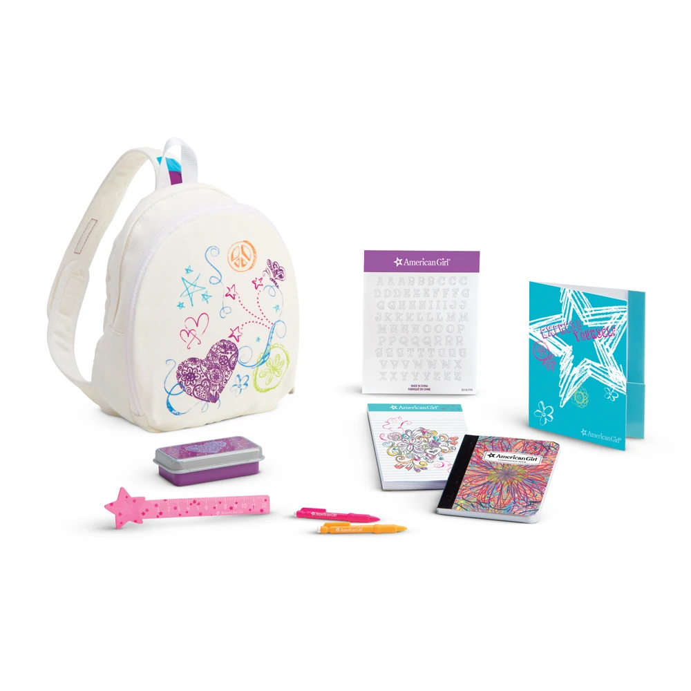 Doodle Backpack Set American Girl Wiki Fandom