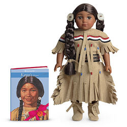 American Girl Kaya moccasins for Adorned Deerskin outfit boots NWOB