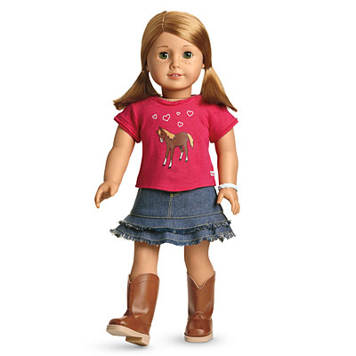 cowgirl outfit for 18 inch doll